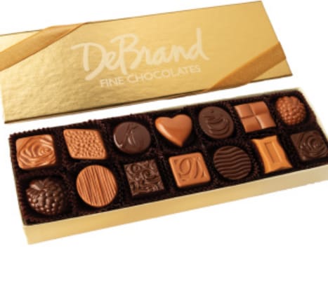 Debrand 14 piece Chocolates - $30.00